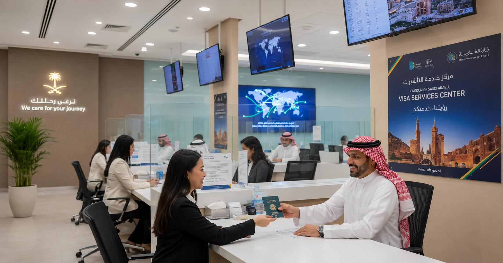 استخراج تأشيرات من مساند